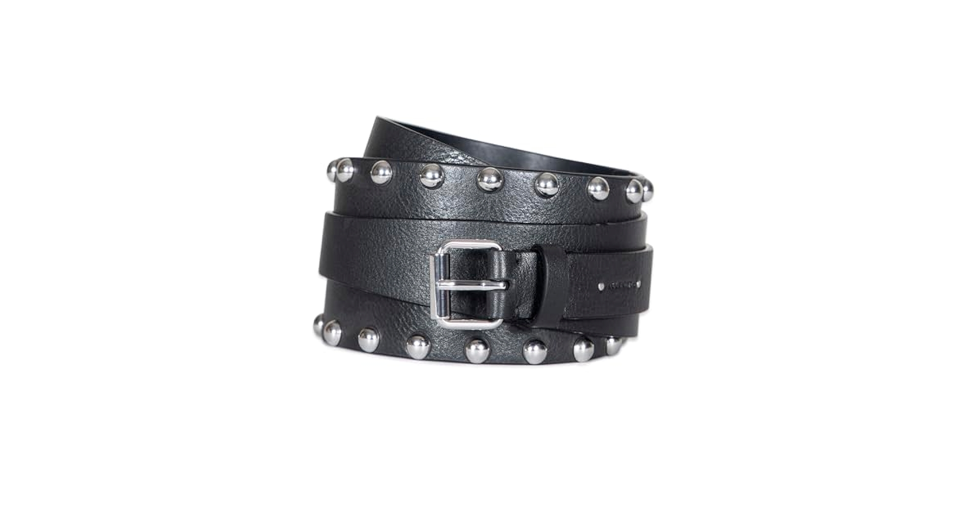 ALLSAINTS IRYNA LEATHER BELT 黒 現行品 ALLSAINTS Iryna Removable Bag Leather Belt | endource